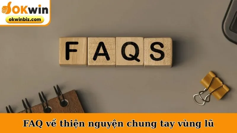 FAQ về thiện nguyện chung tay vùng lũ
